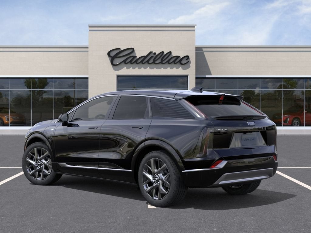 2027 Cadillac OPTIQ — rear three-quarter view